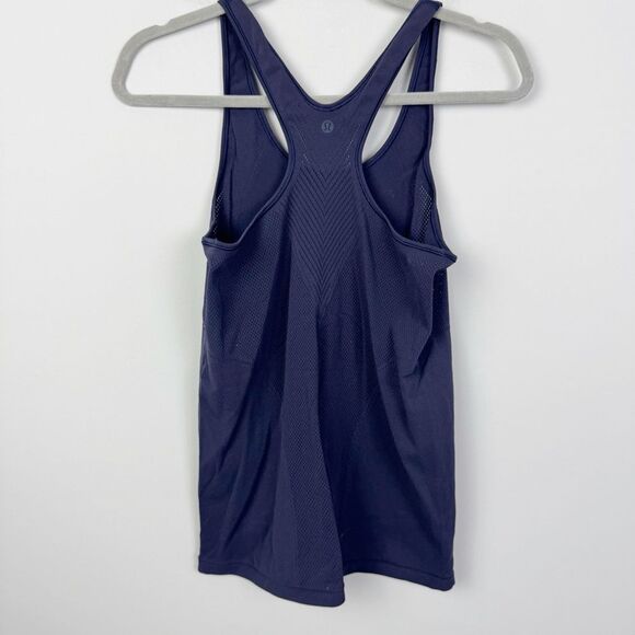 LULULEMON | Midnight Navy Reveal Racerback Tank Top Women’s Size 6 - Picture 8 of 11